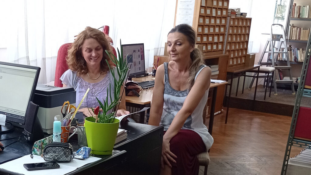 Посета библиотекарке са Факултета за одгојне и образовне знаности из Осијека